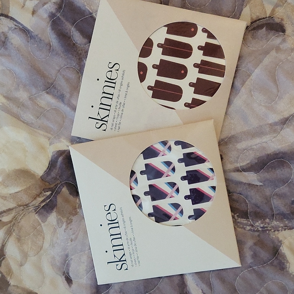 2 Jamberry Skinnies It's Tricky and Dotted Line